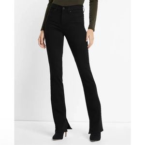 Express Mid Rise Black Skyscraper Jeans NWT New Size 2 Short